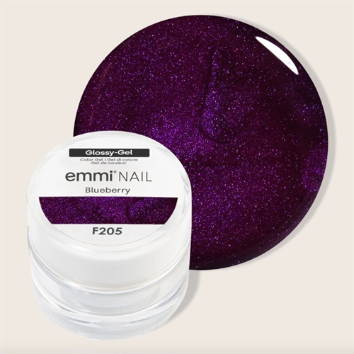 Glossy-Gel Blueberry  - F205 *Vegan 